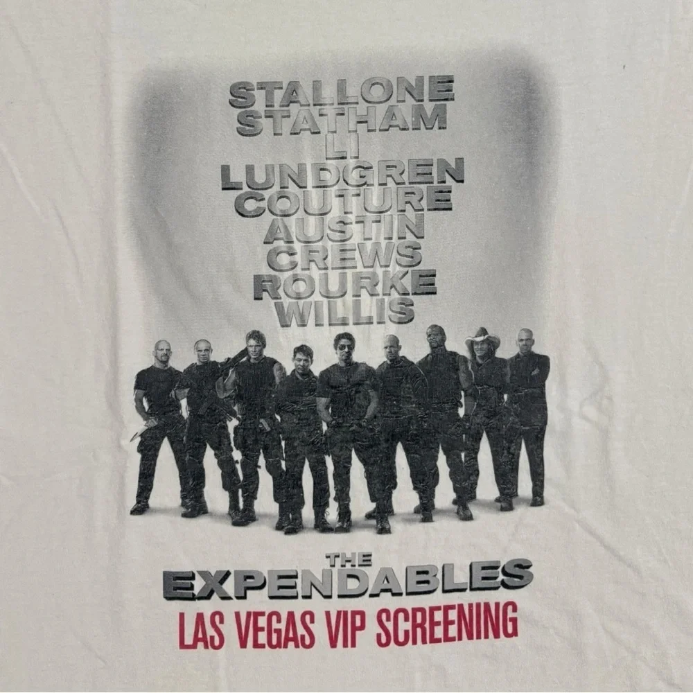 2010 The Expendables Las Vegas VIP Screening Tee